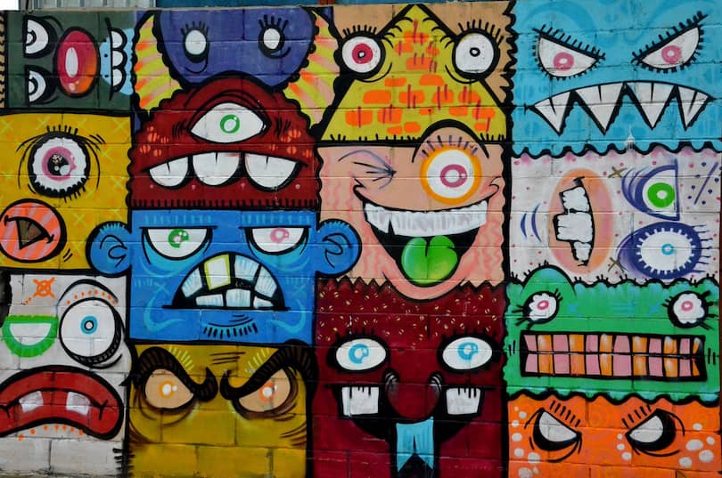 Arte de rua - expressionismo